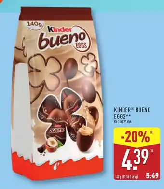 ALDI KINDERⓇ Bueno eggs offre