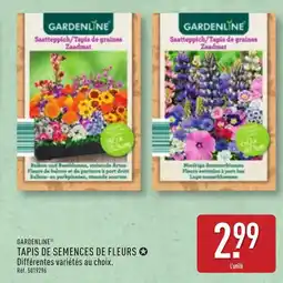 ALDI GARDENLINE® Tapis de semences de fleurs offre