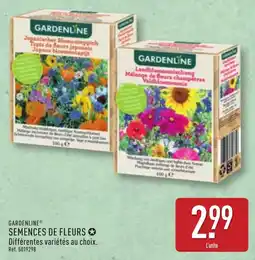 ALDI GARDENLINE® Semences de fleurs offre