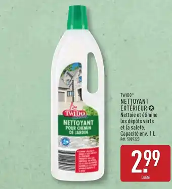 ALDI TWIDOⓇ Nettoyant extérieur offre