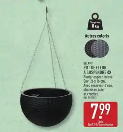 ALDI BELAVIⓇ Pot de fleur à suspendre offre