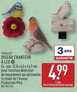 ALDI CASALUXⓇ Oiseau chanteur à led offre