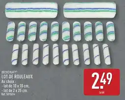 ALDI DECOCRAFT® Lot de rouleaux offre