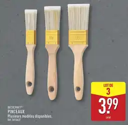 ALDI DECOCRAFT® Pinceaux offre