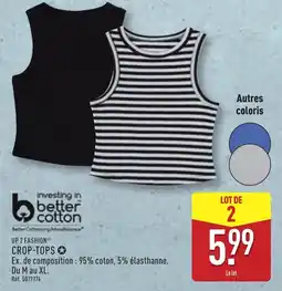 ALDI UP 2 FASHION Crop-tops offre