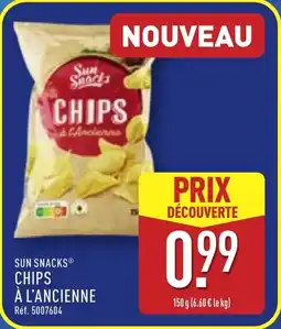 ALDI SUN SNACKS® Chips à l'ancienne offre