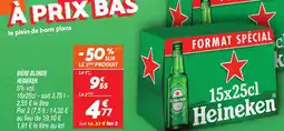 Netto HEINEKEN Bière blonde offre