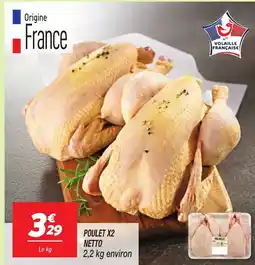 Netto NETTO Poulet x2 offre