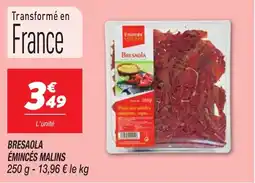 Netto Bresaola émincés malins offre