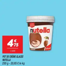 Netto NUTELLA Pot de crème glacée offre