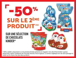 Netto KINDER Sur une sélection de chocolats offre