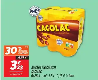 Netto CACOLAC Boisson chocolatée offre