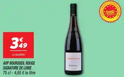 Netto Aop bourgueil rouge signature de loire offre