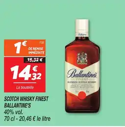 Netto BALLANTINE'S Scotch whisky finest offre