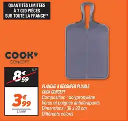 Netto COOK CONCEPT Planche a découper pliable offre