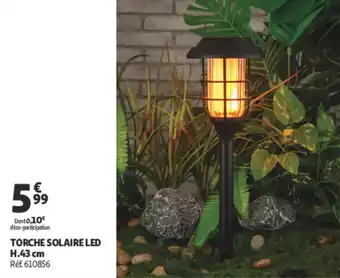 Auchan Torche solaire led offre