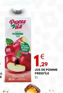 Hmarket PRESS'ÎLE Jus de pomme offre