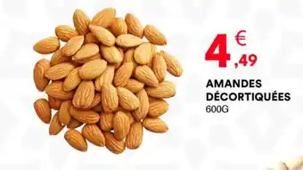 Hmarket Amandes décortiquées offre