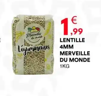 Hmarket Lentille merveille du monde offre