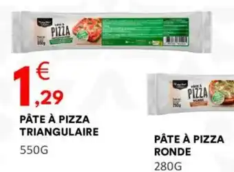 Hmarket Pâte à pizza triangulaire offre