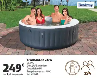 Auchan Spa baja lay-z spa offre