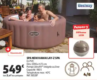 Auchan Spa new hawai lay-z spa offre