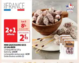 Auchan Supermarché Mini saucissons secs offre