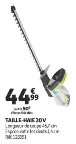 Auchan Taille-haie 20 V offre