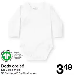 Zeeman Body croisé offre