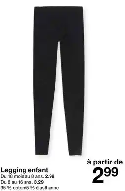 Zeeman Legging enfant offre