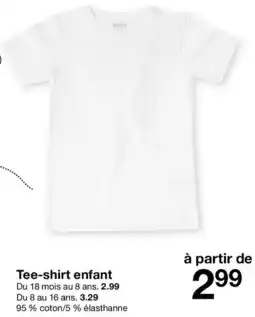 Zeeman Tee-shirt enfant offre