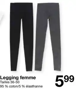 Zeeman Legging femme offre