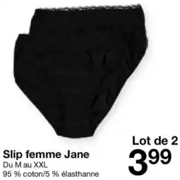 Zeeman Slip femme Jane offre