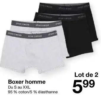 Zeeman Boxer homme offre