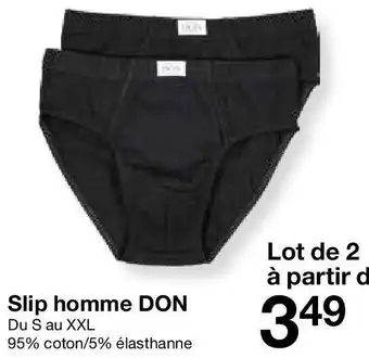 Zeeman Slip homme DON offre