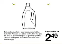 Zeeman Lessive Hyper offre