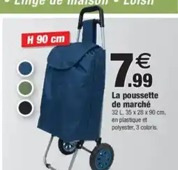 Bazarland La poussette de marché offre