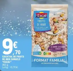 E.Leclerc Cocktail de fruits de mer surgelé escal offre