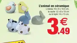 Bazarland L'animal avec nain offre