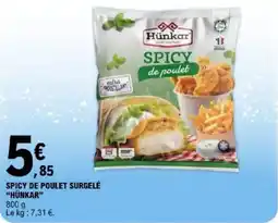 E.Leclerc Spicy de poulet surgelé hünkar offre