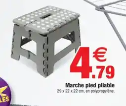 Bazarland Marche pied pliable offre