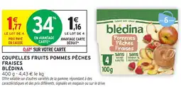 Intermarché Coupelles fruits pommes pêches fraises blédina offre