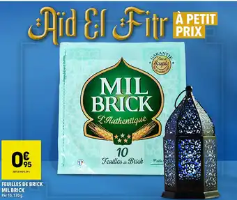 Supeco Mil Brick Feuilles de Brick offre