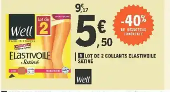 E.Leclerc Lot De 2 Collante Elastivoile Satinè offre