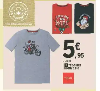E.Leclerc Tee-Shirt Homme Bio offre