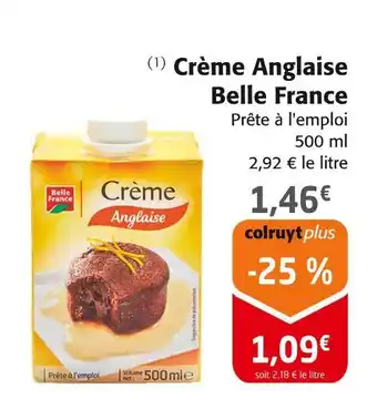 Colruyt Belle France Crème Anglaise offre