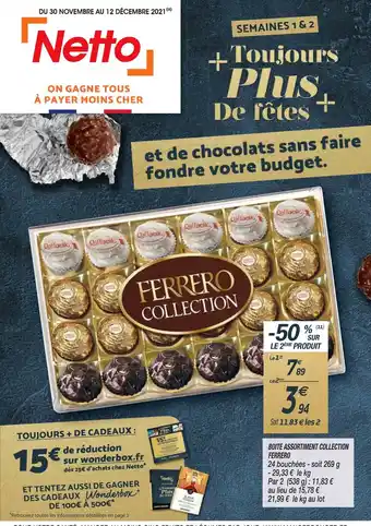 Boite Assortiment Collection Ferrero