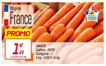 Netto Carotte offre