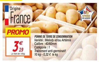 Netto Pomme De Terre De Consommation offre