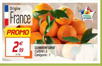 Netto Clementine Corse offre